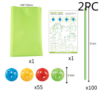 Clubhouse Fort Building Kit