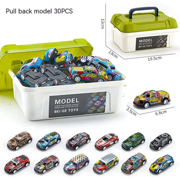 Mini Pull-Back Car Set