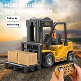 Remote Control Forklift and Crane Toy