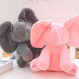 Interactive Peek-A-Boo Elephant Plushie