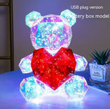 Colorful LED Bear