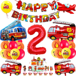 Fire Truck Party Decorations