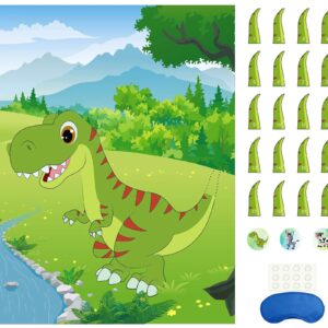 Pin The Tail on The Dinosaur