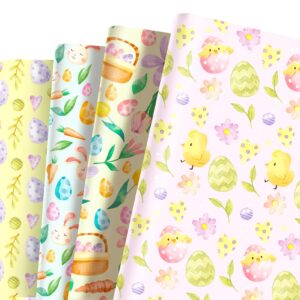 16 Sheet Easter Wrapping Paper