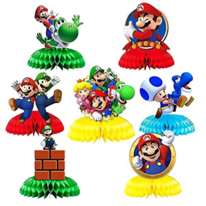 7Pcs Super Mario Bros Centerpieces