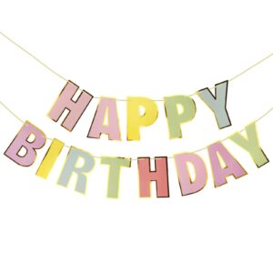 9ft Happy Birthday Banner