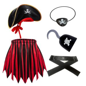 5Pcs Pirate Costume