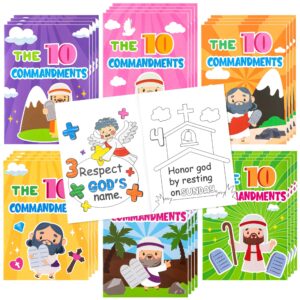 The Ten Commandments Coloring Books - 24Pcs
