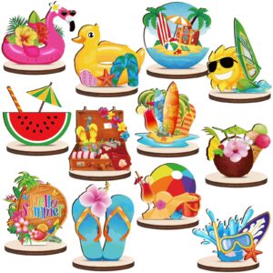12 Pcs Beach Party Centerpieces