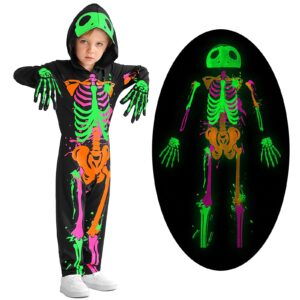 Glow in The Dark Skeleton Costume