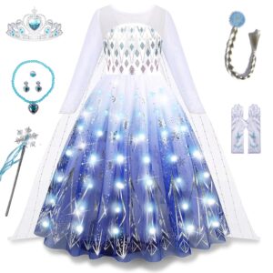 Light Up Snow Princess Dress