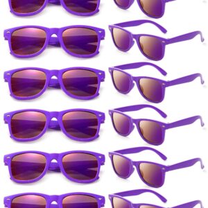 12 Pcs Purple Sunglasses