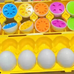 Color & Shape Matching Eggs