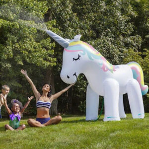 Inflatable Unicorn Sprinkler