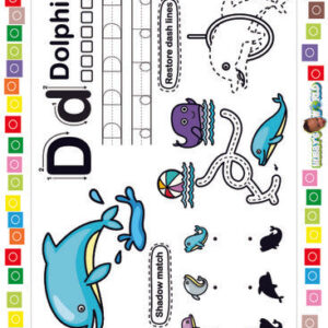 D is for Dolphin - FREE Worksheet