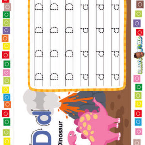 D is for Dinosaur - FREE Worksheet