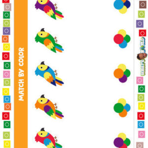 Match by Color - FREE Worksheet