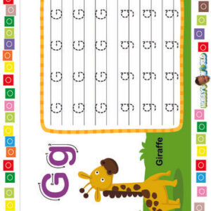 G is for Giraffe - FREE Tracing Work