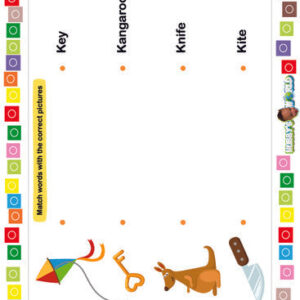 Letter K Matching - FREE Worksheet