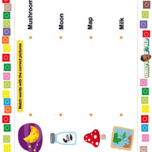 Letter M Matching - FREE Worksheet