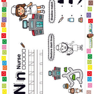 N is for Nurse - FREE Worksheet