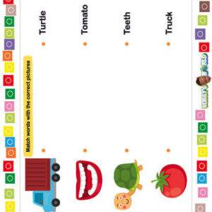 Letter T Matching - FREE Printable Worksheet