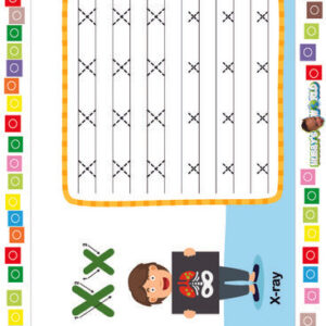 X is for X-ray - FREE Printable Worksheet