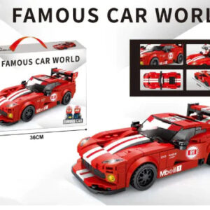 Sports Car Building Blocks Set