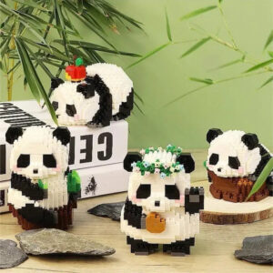 Cute Panda Series Building Blocks