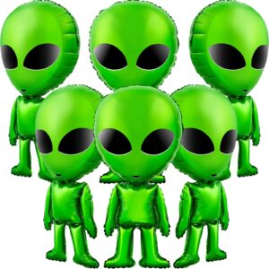 6 Pcs 31.5" Alien Balloons