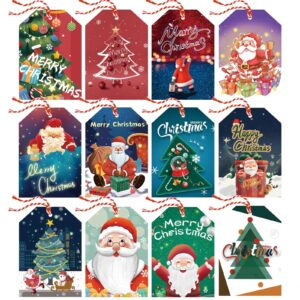 120 Pcs Christmas Gift Tags