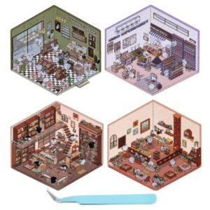 3D MiniScene Sticker Kit