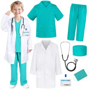 Kids' Doctor Costume with Real Stethoscope