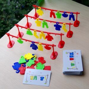 Speedy Clothesline Challenge – Fast-Paced Family Reaction Game