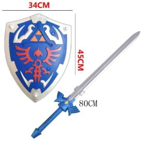 2 Pcs The Legend of Zelda Sword & Shield