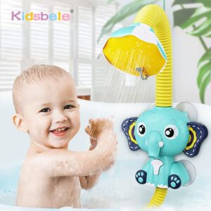 Cute Elephant Bath Toy - Electric Automatic Water Pump with Hand Shower Sprinkler
