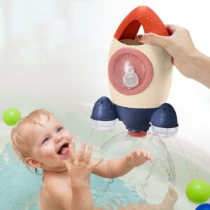 Rocket Bath Toy – Lift, Spin & Splash Water Fun