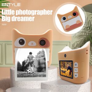 Instant Print Camera for Kids – 1080P HD Digital Camera with Photo Printing