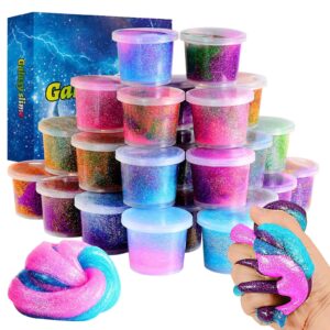 24 Pack Sparkling Galaxy Slime