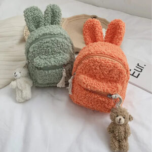 Plush Fleece Book Backpack