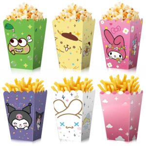 24 Pcs Hello Kitty Popcorn Boxes/Bucket