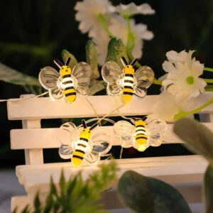 Indoor/Outdoor Bumblebee LED String Lights
