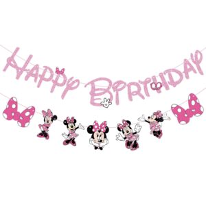 Minnie Mouse Birthday Banner