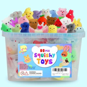 80Pcs Kawaii Squishies