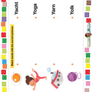 Letter Y Matching - FREE Worksheet