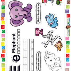 E is for Elephant - FREE Worksheet
