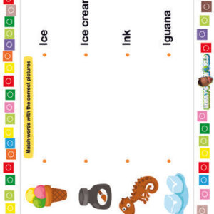 Letter I Matching - FREE Worksheet