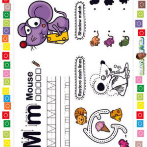 M is for Mouse - FREE Worksheet