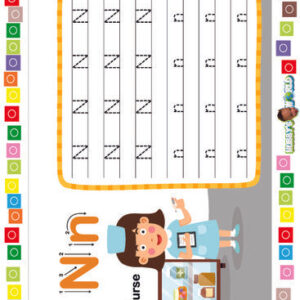 N is for Nurse - FREE Worksheet
