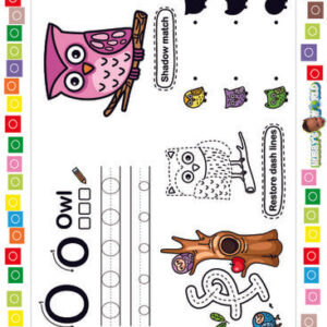 O is for Owl - Free Worksheet